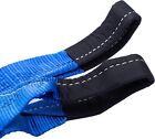 Hfs  r  Blue Tree Saver  Winch Strap  Tow Strap 30 000 Pound Capacity 3x8ft 