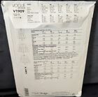 Vogue Sewing Pattern V1909 Misses Top Pullover Semi Fitted Sizes Sm-xxl Ff Uncut