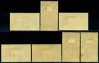 Italian Ethiopia 1936 Emperor Victor Emmanuel Iii obelisc gondar mi 1-7 mlh