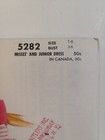 Mccall s 5282 Dress Gored Skirt Sewing Pattern Ladies 16 Uc Vtg 50 s Square Neck