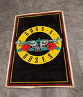 Guns N Roses Ii  825 Black Light Poster Original 1989 Felt Rock Vintage 23x35  