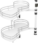 Vadania Left Swing Pull Out Organizer For 32  Blind Corner Kitchen Cabinet