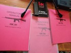 Three Red Hk Manuals   91 93 And 94