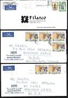 Bahrain 1990s Collection Of 6 Commercial Covers W  Diff Frankings All To Us