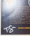 Dead Outlaw Broadway Cast Andrew Durand Signed Poster Fleabay