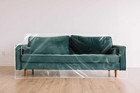 Thick Crystal Clear Heavy-duty Water Resistant Sofa couch Cover - Perfect For Pr
