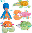 5 Pack Dog Squeaky Toys Bulk Set puppy Teething Chew Pet Dog Toy For Small Mediu