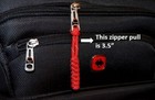 Reflective 550 Paracord Zipper Pulls Keychain Knife Lanyard Handmade In Usa 