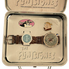 1993 Fred Flintstone   Barney Ltd Edition Fossil Watch  10069 15000    Lunch Box