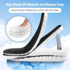 4d Shoe Insoles For Men Women Memory Foam Orthotic Shoe Inserts Sports Insoles