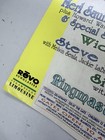 Ben Harper Kimock Merl Saunders Concert Poster Marin 1996