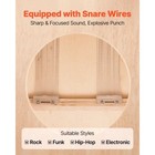 Cajon Box Drum Wooden Birchwood Compact Percussion Instrument With Snare Wires