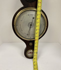 Antique G  Riva   Co Of Glasgow George Iii Style Mahogany Banjo Style Barometer