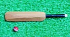 1 12 Dolls House Miniature Handmade Full Cricket Set Bat Wickets Stumps Ball Lgw