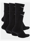 Nike Dri Fit Dry Cushioned Cotton Crew Socks 6 Pairs Med  um Black