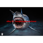 Wanlongtang Great White Shark Jaws Pvc Figure 1 18 Full Body Statue Limited