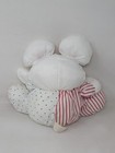 Fisher Price Puffalump Baby s First Christmas Mouse Plush Rattle Lovey 90s Vtg