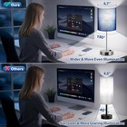 Blue Touch Nightstand Lamp Set Of 2 Bedside Table Lamps Bedroom Lighting Set