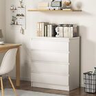 4 Bedroom Tall Vintage Metal Handles modern Wood Dresser Chest Of Drawers With L