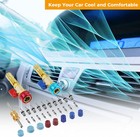 R134a Valve Core Quick Remover Installer High Low Pressure Tool Air Conditioner