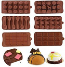 New Silicone Chocolate Baking Tool Non-stick Silicone Cake  And Candy Molds