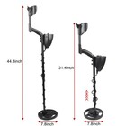 Lcd Metal Detectors Gold Digger Deep Sensitive Hunter Coil Searcher