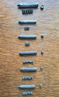  6  Vintage Heimann Mfg  Co  Transfer Screw Sets 1-4-20   3  10-24   2  10-32  