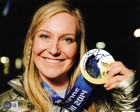 Jamie Anderson Signed 8x10 Photo Autographed Bas Olympic Games Gold Medal 60