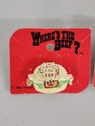 Vintage Original 1984 Wendy s Where s The Beef Pin Set