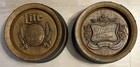 Lot Of 2 Vtg 3d Lite   Miller High Life Beer Plastic Barrel Keg Bar Sign  6 x18 