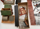 Ho Scale Train Parts And Pieces Buildings  Trains  Etc  Not Complete  Broken