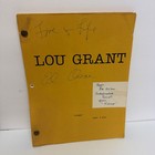 Ed Asner Signed Original Script For  lou Grant  Episode    kidnap    Prod   9514