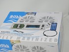 Boss Audio Mck632wb6 Marine Stereo Kit With 6 5in Speakers White Boat Audio