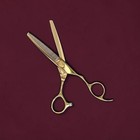 Hair Thinning Shears Texturizing Scissors 6 0  35 Teeth Gold Titanium Vg10 Rh