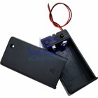 Pp3 Diy Battery Holder Case Box 9v With Power Switch   Bare Wire Ends