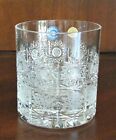 Bohemian Czech Set Of 6 Crystal Whisky Glass 320ml 11 Oz Hand Cut Queen Lace