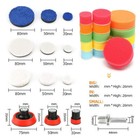 29pcs Small Area Drill Polishing Pad Kit For Car Wheels Buffing Pad Tool Kit