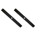 Set Of 2 Heavy Duty Mower Blades For 42  Fits Husqvarna-fits Poulan Mower Decks