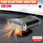       2in1 Heater Fan 12v 2000w Car Additional Heating Ceramic Heater Disc Iron De