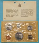 1965 Canadian Proof Like Set - Cent Thru Dollar - Silver - Canada