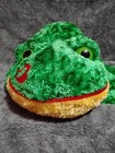 Dan Dee Large Frog Plushed Stuffed Animal Red Kiss 28 