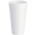Dart 20 Oz Foam Cups 500 Count   Insulated Eps Hot cold Drink Cups Disposable Pk