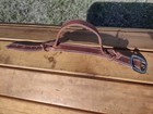 Harness Leather Saddle Night Latch - Bucking Strap - Made In Texas