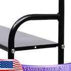 Over The Toilet Storage Rack 4-tier Metal Bathroom Shelf Space Saver Organizer