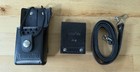 Vintage Standard Communications Radio Case Holster Leather W strap   Belt Loop