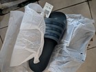 Adidas Adilette Aqua Men s Slide Sandals Black Us 10 Leather Upper If0895