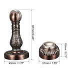 Retro Door Magnetic Catch Holder Stopper Doorstop Zinc Alloy Copper 2pcs