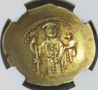 1078 Ad Gold Byzantine Nicephorus Iii El Histamenon Nomisma Ngc Vf 4 4