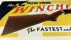 Winchester Model 61 Vintage Style Banner Display Promo Sign
