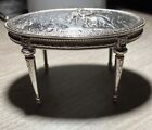 62g-antique Berthold Muller Quality Solid Silver Novelty Table miniature-8cm